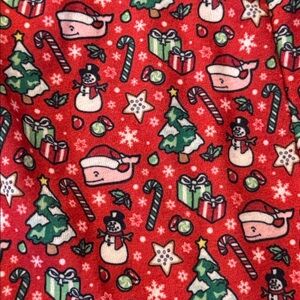 Boys Vineyard Vines Christmas Whale Pajama Bottoms